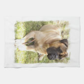 Engelse Mastiff Kitchen Towel Theedoek (Horizontaal)