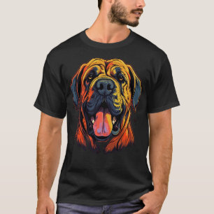 Engelse mastiff lachend t-shirt
