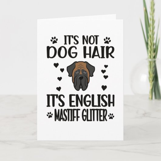 Engelse Mastiff Lover English Mastiff Ma Dog Dad Kaart (Voorkant)