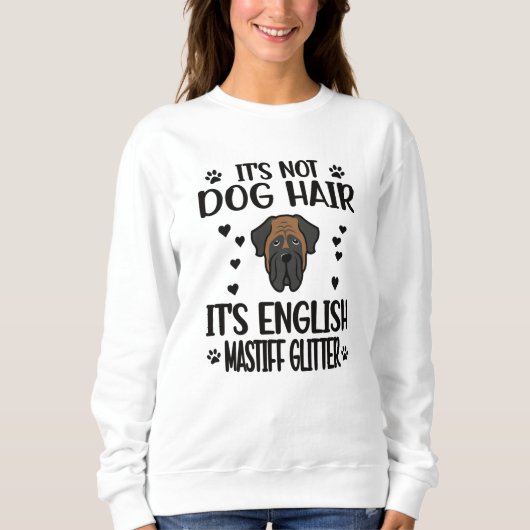 Engelse Mastiff Lover English Mastiff Ma Dog Dad Trui (Voorkant)