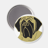 Engelse Mastiff Magneet (Voorkant / Achterkant)
