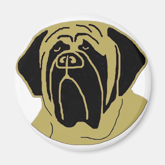 Engelse Mastiff Magneet (Voorkant)