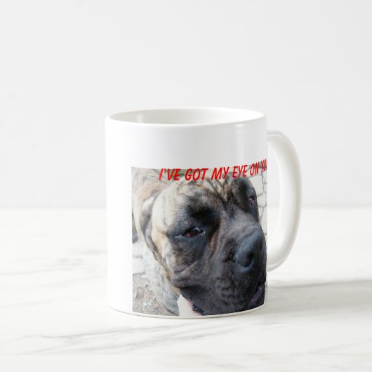 Engelse Mastiff-Mok Koffiemok (Voorkant rechts)