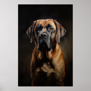 Engelse Mastiff Poster