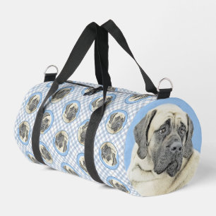 Engelse Mastiff Schilderij Reekalf Originele Huisd Plunjezak