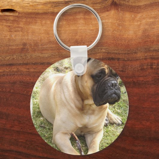 Engelse Mastiff-Sleutelhanger Sleutelhanger (Voorkant)