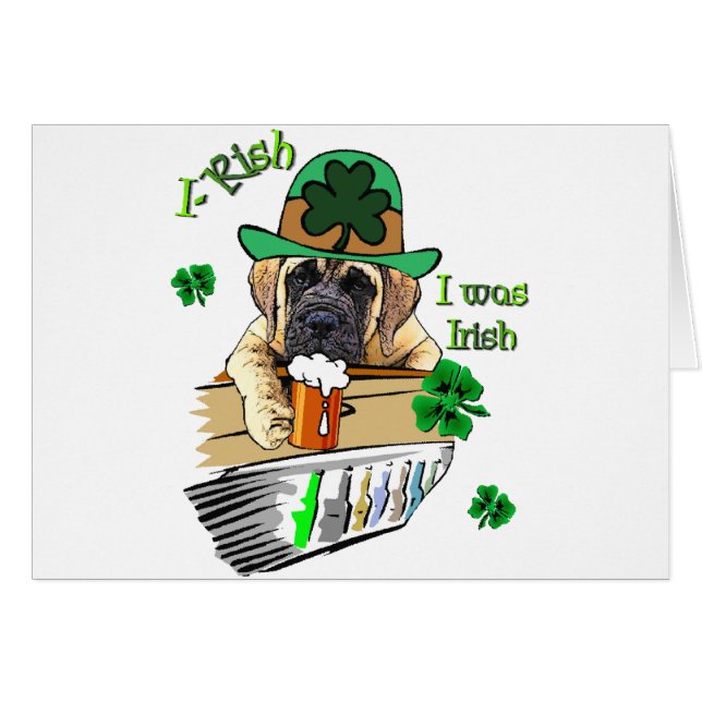 Engelse Mastiff St Patricks (Voorkant Horizontaal)