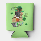 Engelse Mastiff St Patricks Day Gifts Blikjeskoeler (Voorkant)