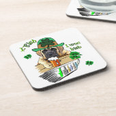 Engelse Mastiff St Patricks Drankjes Onderzetter (Linkerzijde)