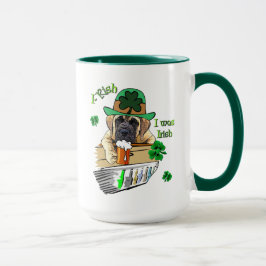 Engelse Mastiff St Patricks Mok