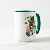 Engelse Mastiff St Patricks Mok (Voorkant rechts)