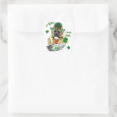 Engelse Mastiff St Patricks Vierkante Sticker (Tas)