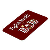 Engelse Mastiff Vader Magneet (Linkerzijde)