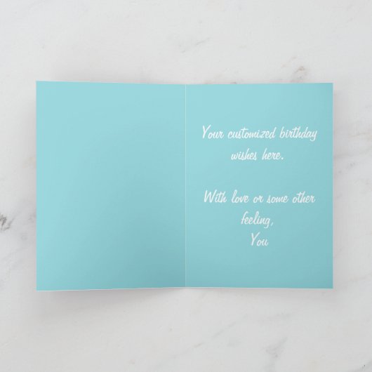 Engelse Mastiff Verjaardag Kaart (Binnen)