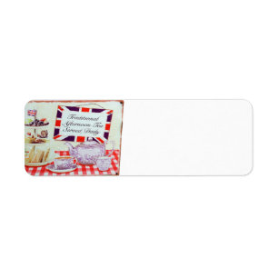 Engelse middag Tea Etiket