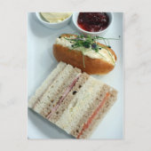 Engelse middagthee briefkaart (Voorkant)