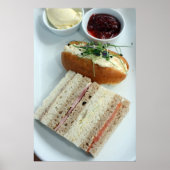 Engelse middagthee poster (Voorkant)