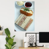 Engelse middagthee poster (Thuiskantoor)