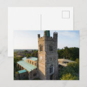 Engelse middeleeuwse kerk briefkaart (Voorkant / Achterkant)