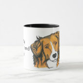 Engelse mok Shepherd - Sable (Midden)