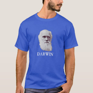 Engelse naturalist Charles Darwin T-shirt