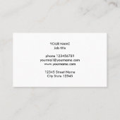 Engelse Oekraïense vertaaldienst Visitekaartje (Achterkant)