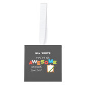 Engelse onderwijsdag, Geweldige Decoratie (Voorkant)