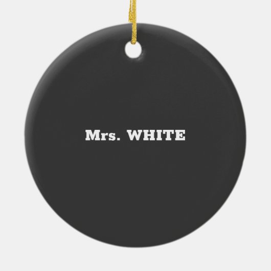 Engelse onderwijsdag, Geweldige Keramisch Ornament (Achterkant)