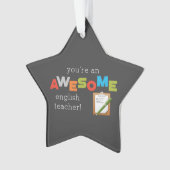 Engelse onderwijsdag, Geweldige Ornament (voorkant)