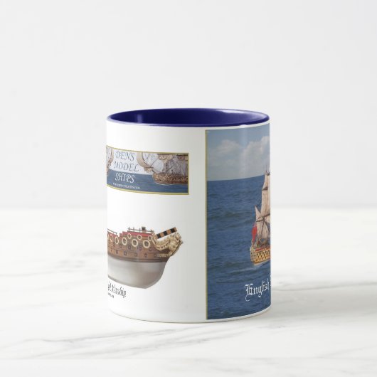 Engelse oorlogsschip Nautical Mok (Midden)