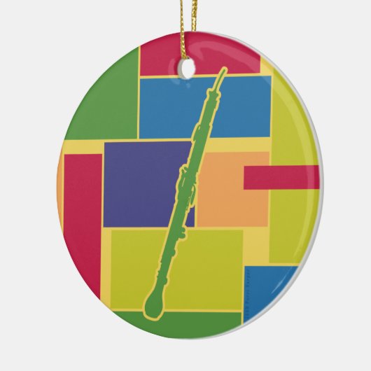 Engelse Ornament Horn Colorblos (Links)