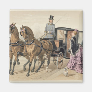 Engelse paarden magneet