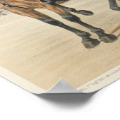 Engelse paarden poster (Hoek)