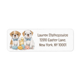 Engelse paashonden etiket