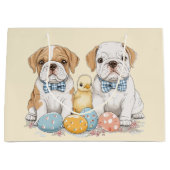 Engelse paashonden groot cadeauzakje (Voorkant)