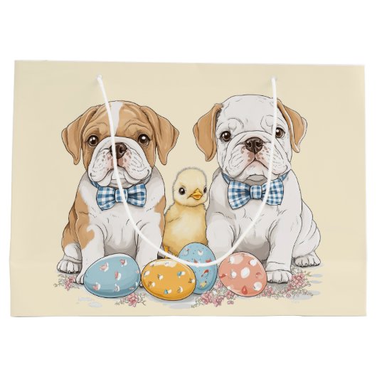 Engelse paashonden groot cadeauzakje (Achterkant)