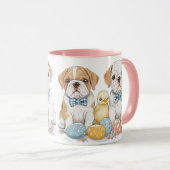 Engelse paashonden mok (Voorkant rechts)