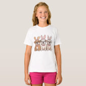 Engelse paashonden t-shirt (Voorkant volledig)