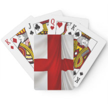 Engelse patriottische vlag St George's kruis