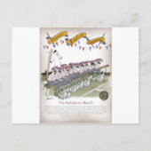 Engelse plaatsvervangers briefkaart (Voorkant)