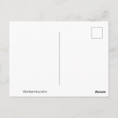 Engelse platteland briefkaart (Achterkant)