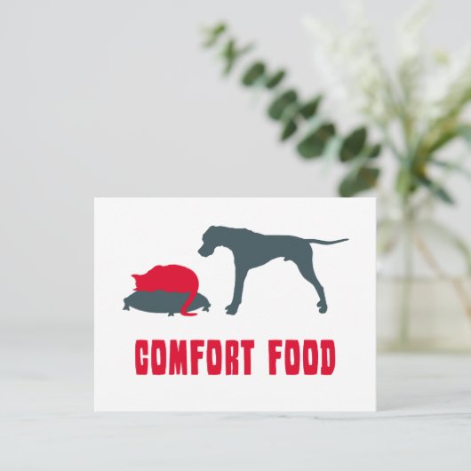 Engelse pointer briefkaart (Staand voorkant)