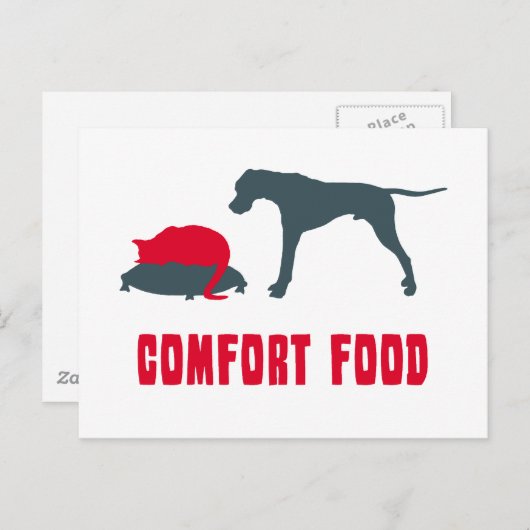 Engelse pointer briefkaart (Voorkant / Achterkant)