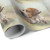 Engelse Pointer Cadeaupapier (Rol Hoek)