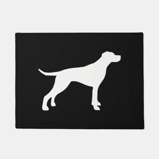 Engelse pointer deurmat (Voorkant)