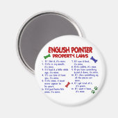 ENGELSE POINTER Eigendomswetgeving 2 Magneet (Voorkant / Achterkant)