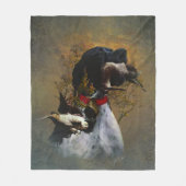 Engelse pointer fleece deken (Voorkant)