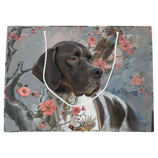 Engelse Pointer Groot Cadeauzakje (Voorkant)
