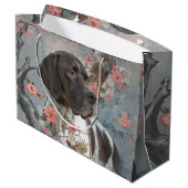 Engelse Pointer  Groot Cadeauzakje (Achterkant Gekanteld)