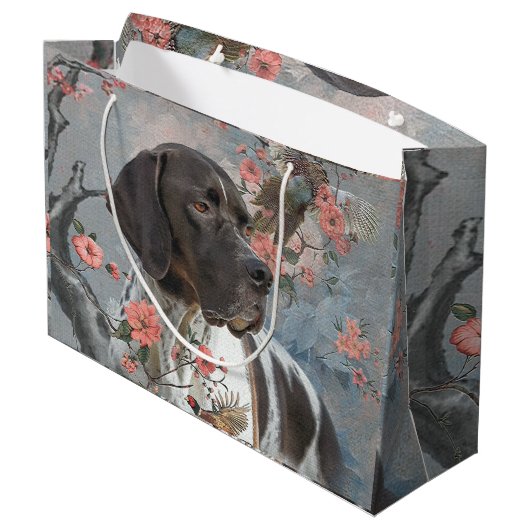 Engelse Pointer Groot Cadeauzakje (Achterkant Gekanteld)